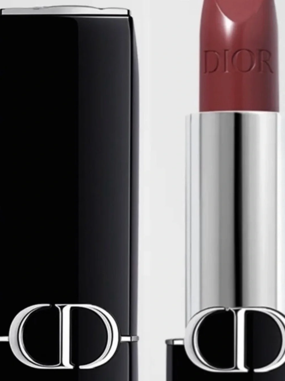 Dior NWOT Lipstick, Denim Cosmetic Case 3-Piece Bundle